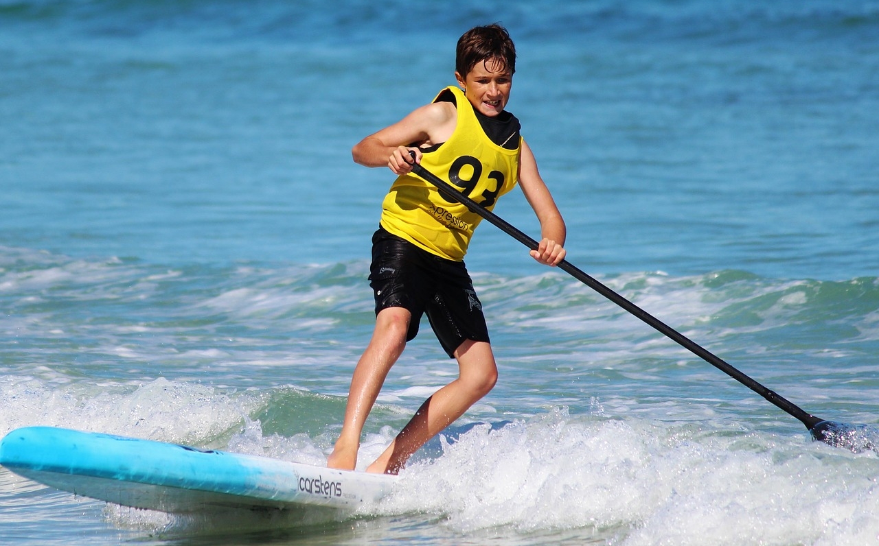 A Hot New Trend: Stand-Up Paddle Boarding